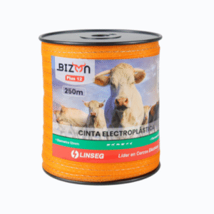 CINTA ELECTROPLASTICA BIZON PLUS 12X 250M NARANJA