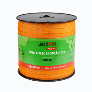 CINTA ELECTROPLASTICA BIZON PLUS 12X 500M NARANJA