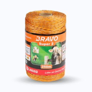 CORDON ELECTROPLASTICO BRAVO SUPER 2X 250M