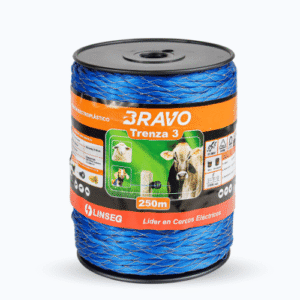 CORDON ELECTROPLASTICO BRAVO TRENZA 3X 250M