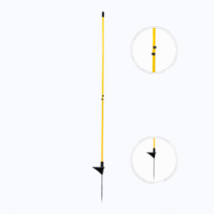 POSTE DE FIBRA DE VIDRIO CON AISLADOR FIB- 120